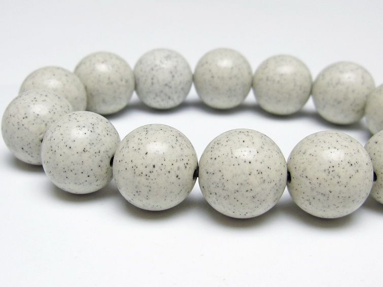 北投石 ブレスレット 16mm 一点物 メール便可 111-50108