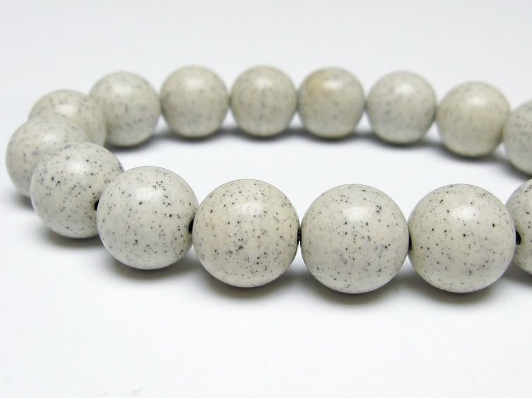 北投石 ブレスレット 12mm 一点物 メール便可 111-50133