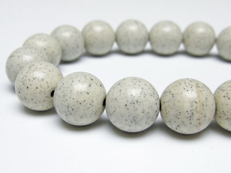 北投石 ブレスレット 12mm 一点物 メール便可 111-50134