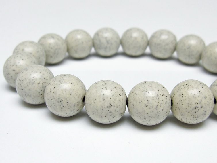 北投石 ブレスレット 12mm 一点物 メール便可 111-50140