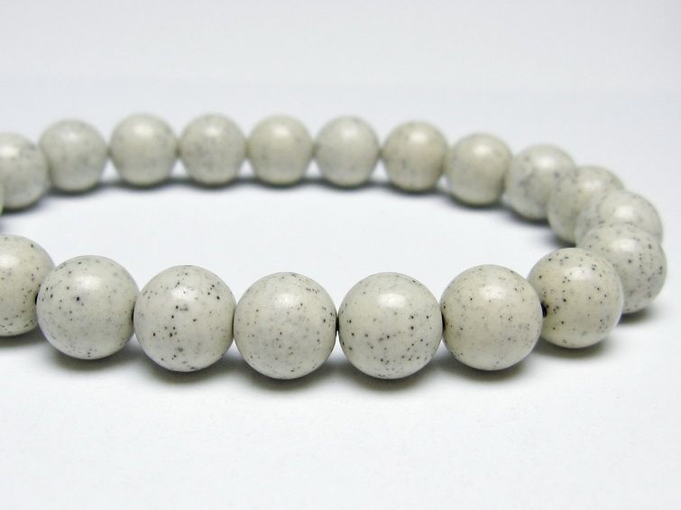 北投石 ブレスレット 9mm 一点物 メール便可 111-50301