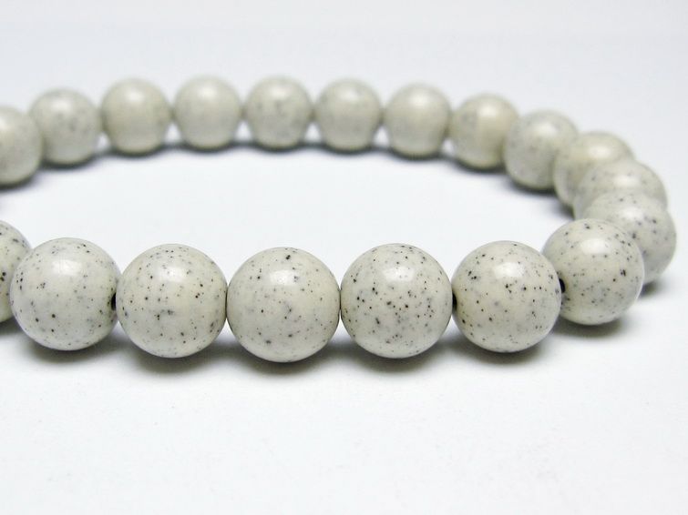 北投石 ブレスレット 9mm 一点物 メール便可 111-50317