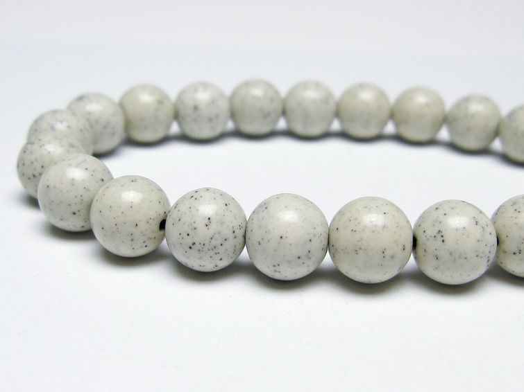 北投石 ブレスレット 9mm 一点物 メール便可 111-50325