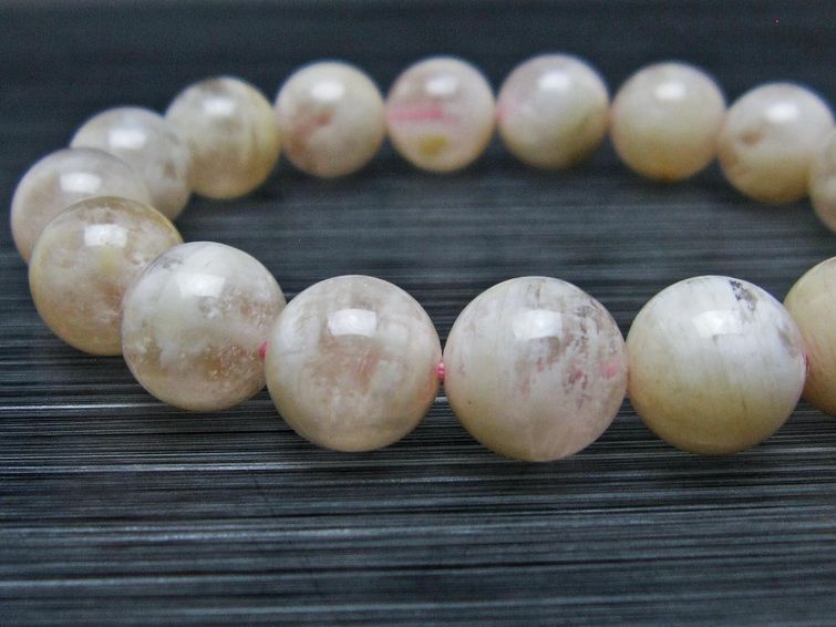 セリサイトインクォーツ ブレスレット 12mm メール便可 一点物 111-56327