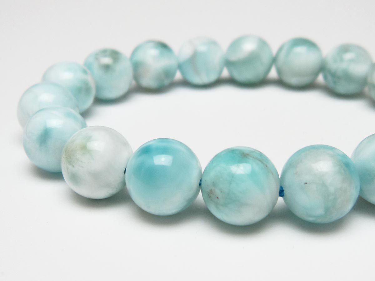 ラリマー ブレスレット 11mm 一点物 111-56512