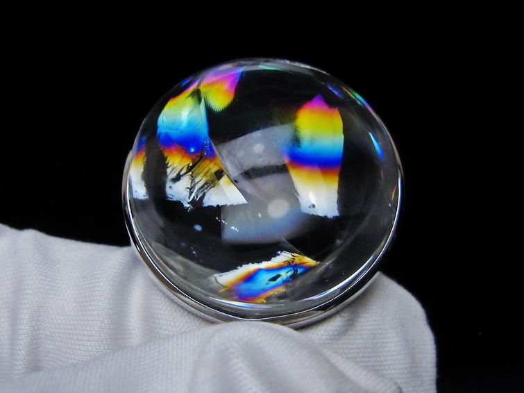 アイリスクォーツ 水晶 ペンダント 虹入り 一点物 112-12375
