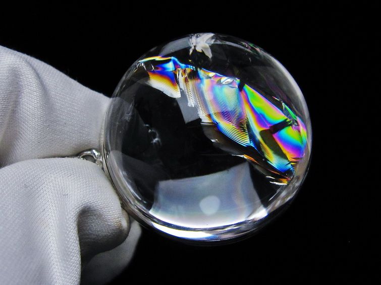 アイリスクォーツ 水晶 ペンダント 虹入り 一点物 112-12406