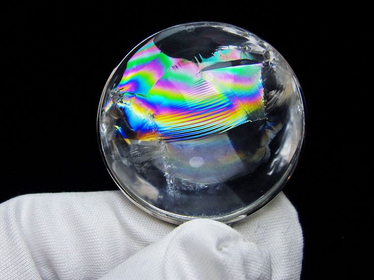 アイリスクォーツ 水晶 ペンダント 虹入り 一点物 112-12429