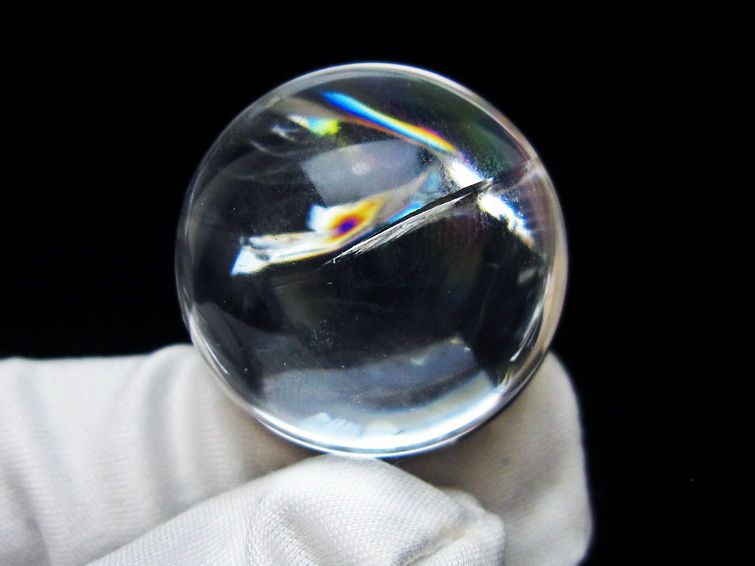 アイリスクォーツ 水晶 ペンダント 虹入り 一点物 112-12437