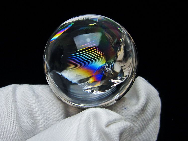 アイリスクォーツ 水晶 ペンダント 虹入り 一点物 112-12439