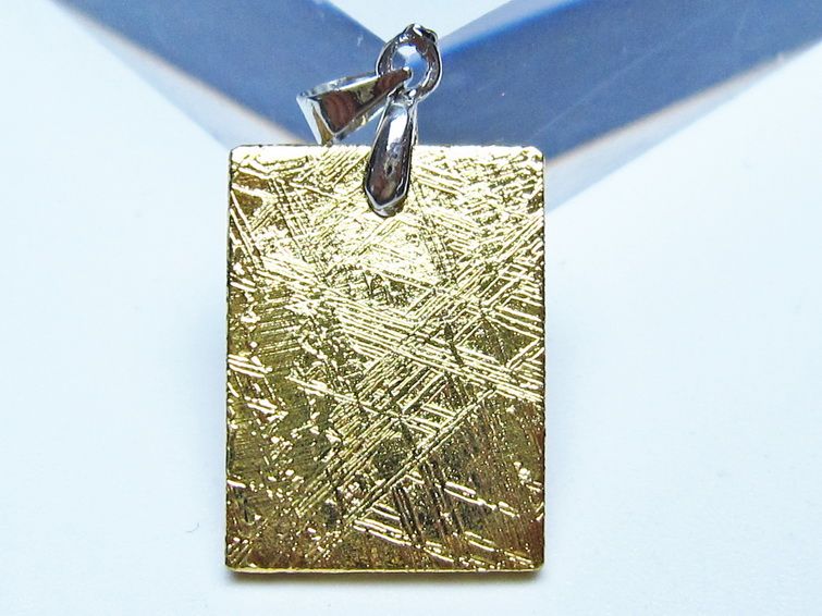 ギベオン ペンダント 隕石 メテオライト ゴールド 一点物 112-13531 【sold out】