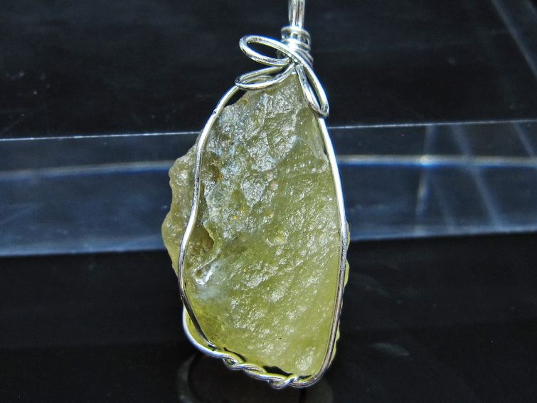 リビアングラス ペンダント 一点物 メール便可 112-13832