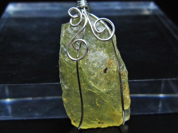 リビアングラス ペンダント 一点物 112-13853