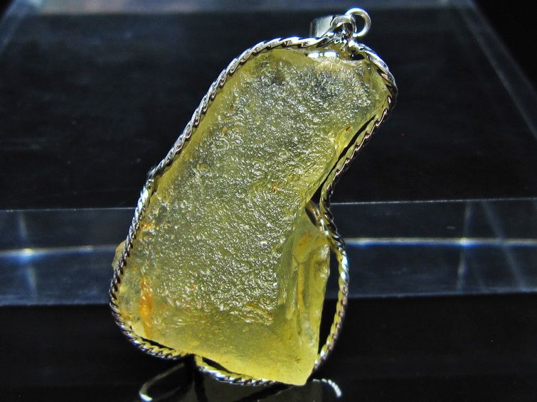リビアングラス ペンダント 一点物 112-13884