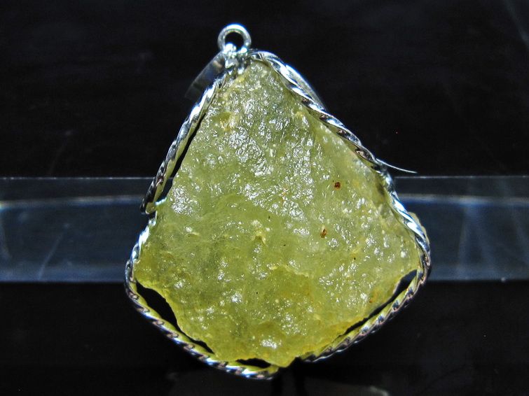 リビアングラス ペンダント 一点物 112-13892