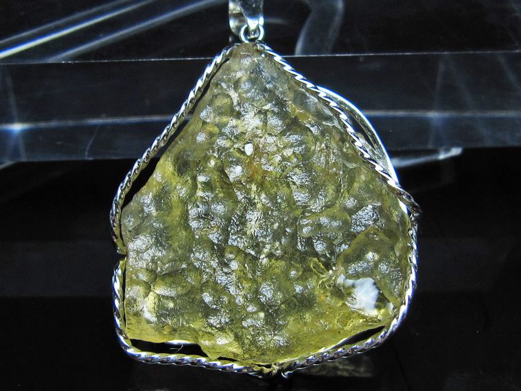 リビアングラス ペンダント 一点物 112-13920