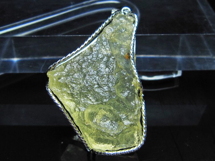 リビアングラス ペンダント 一点物 112-13921