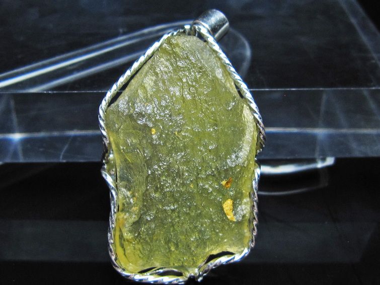 リビアングラス ペンダント 一点物 112-13922