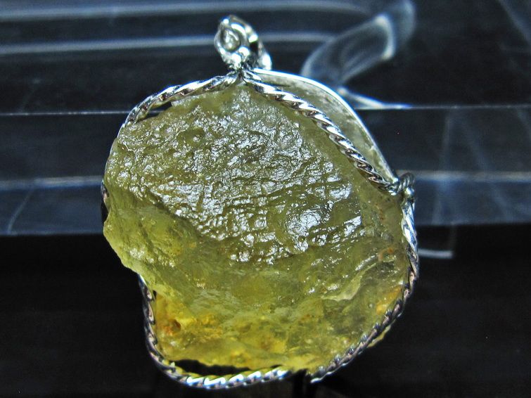 リビアングラス ペンダント 一点物 112-13932