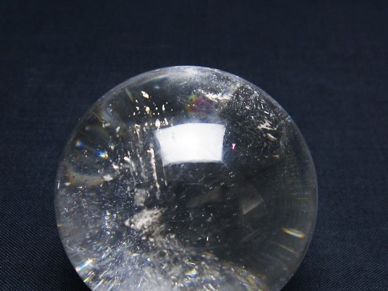 水晶 丸玉 49mm 水晶玉 一点物 141-6081