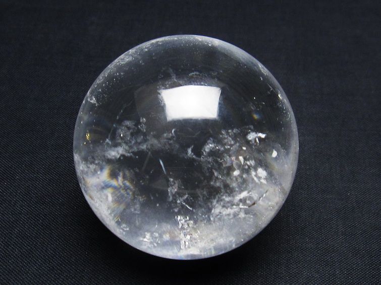 水晶 丸玉 47mm 水晶玉 一点物 141-6093