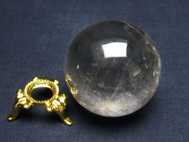 水晶 丸玉 44mm 水晶玉 一点物 141-6096