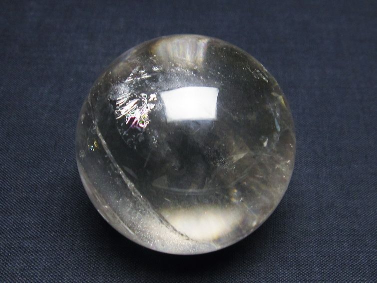 水晶 丸玉 46mm 水晶玉 一点物 141-6098