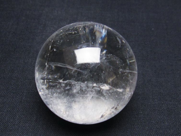 水晶 丸玉 41mm 水晶玉 一点物 141-6105