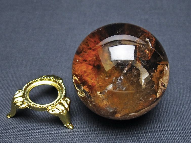 ガーデンクォーツ 丸玉 47mm スフィア 一点物 141-6794