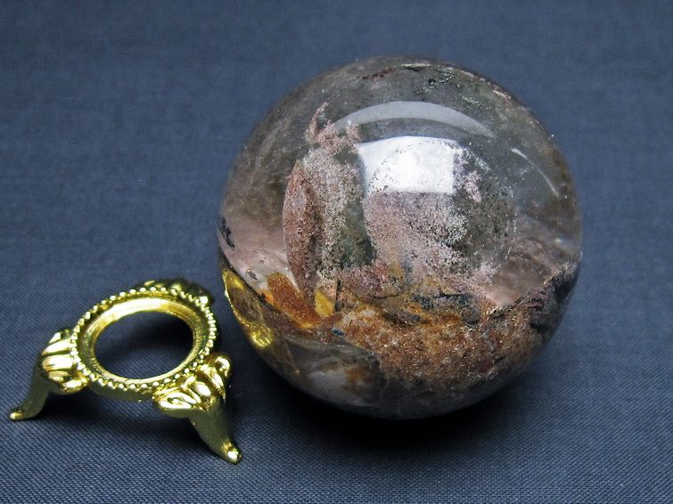 ガーデンクォーツ 丸玉 52mm スフィア 一点物 141-6834
