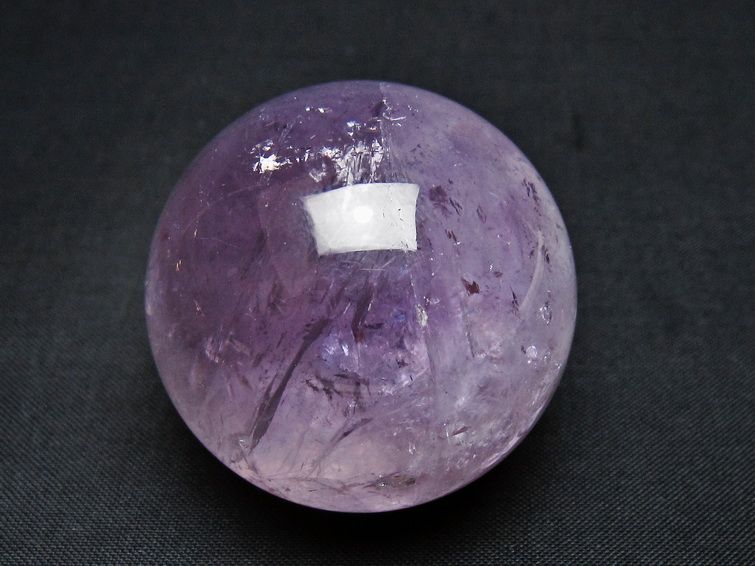 アメジスト 丸玉 44mm スフィア amethyst 置物 一点物 141-7311