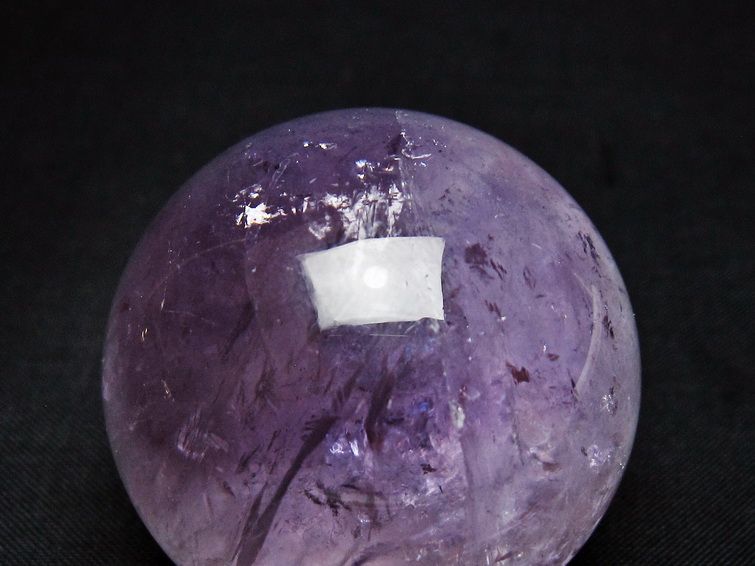 アメジスト 丸玉 44mm スフィア amethyst 置物 一点物 141-7311