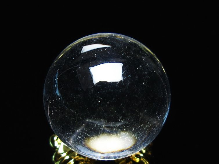 水晶 丸玉 20mm 一点物 141-7592