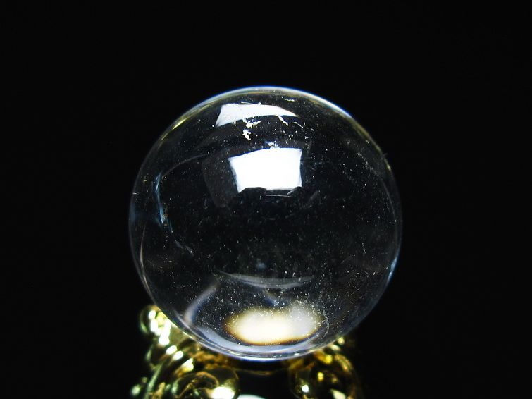 水晶 丸玉 20mm 一点物 141-7599