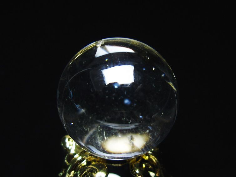 水晶 丸玉 20mm 一点物 141-7636