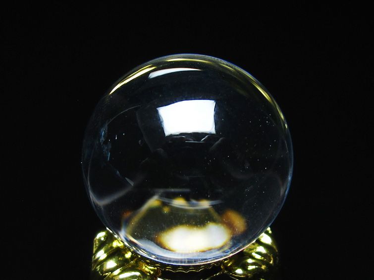 水晶 丸玉 30mm 一点物 141-7683