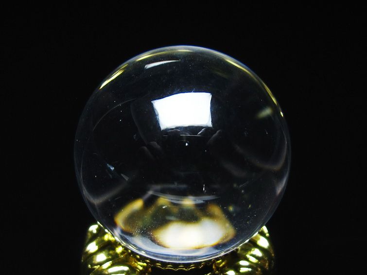 水晶 丸玉 30mm 一点物 141-7691