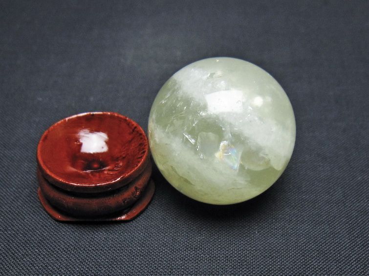 シトリン 丸玉 30mm シトリンクォーツ スフィア 一点物141-7700