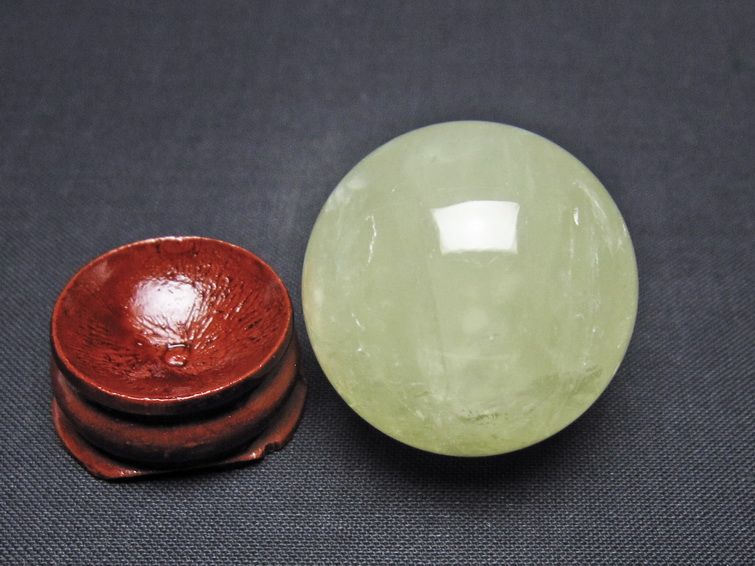 シトリン 丸玉 31mm シトリンクォーツ スフィア 一点物141-7816