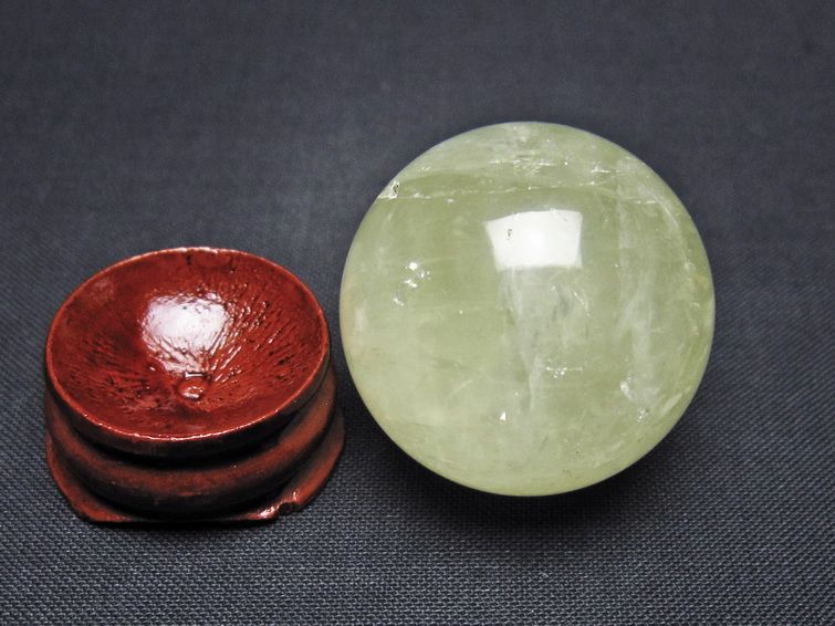 シトリン 丸玉 30mm シトリンクォーツ スフィア 一点物141-7821