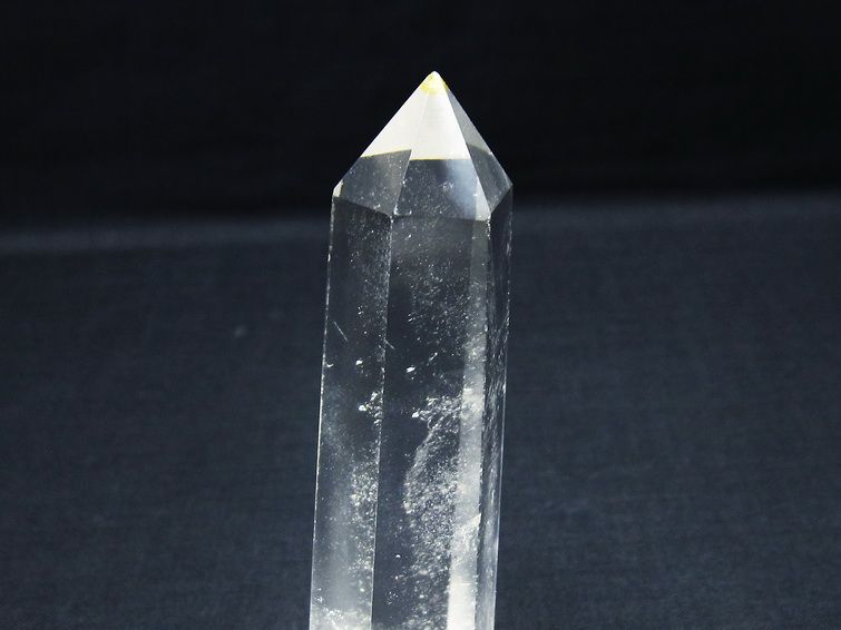 水晶 六角柱 ポイント 置物 一点物 142-10121