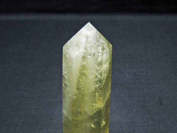シトリンクォーツ 六角柱 シトリン ポイント 置物 一点物 142-10144