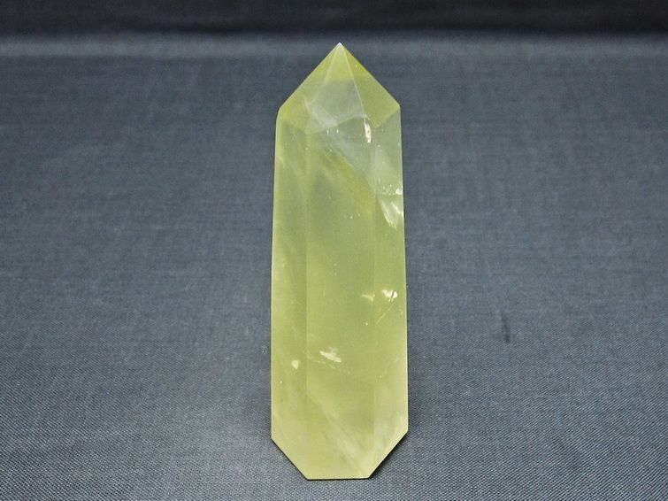 シトリンクォーツ 六角柱 シトリン ポイント 置物 一点物 142-10300