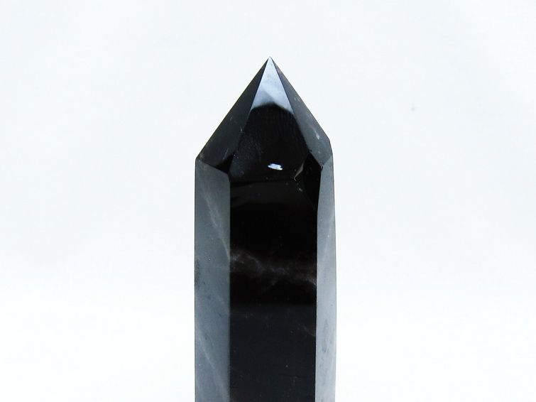 モリオン 六角柱 黒水晶 ポイント 142-10726 【sold out】