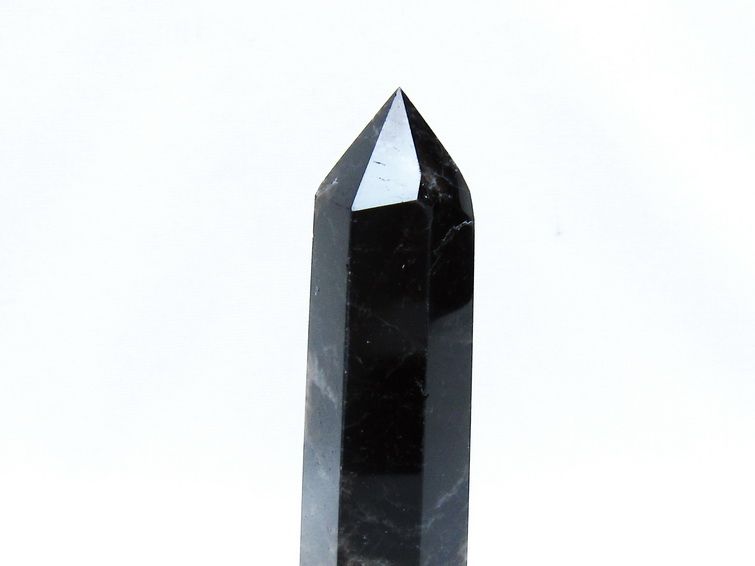 モリオン ポイント 黒水晶 六角柱 142-10732 【sold out】
