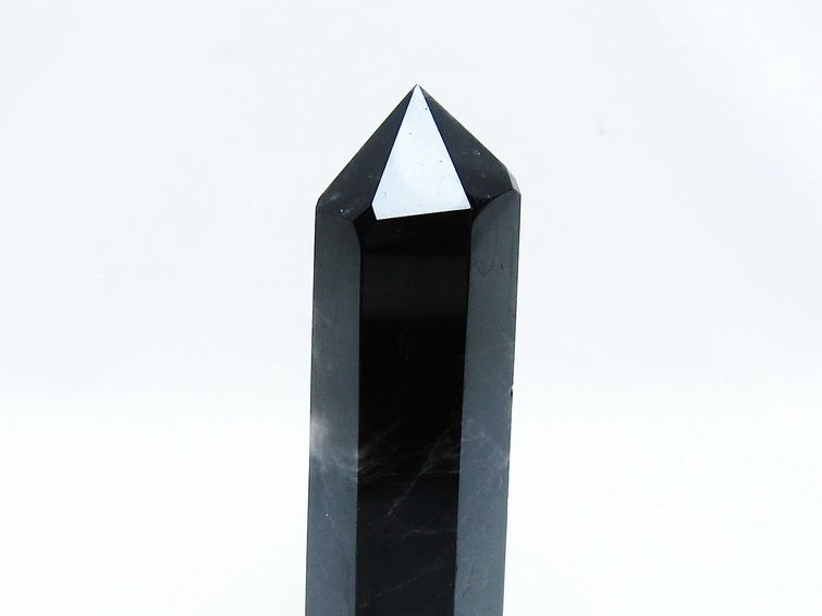 モリオン ポイント 黒水晶 六角柱 142-10735 【sold out】
