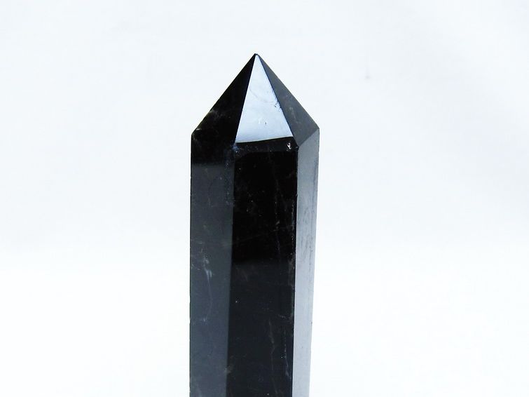 モリオン ポイント 黒水晶 六角柱 142-10738 【sold out】