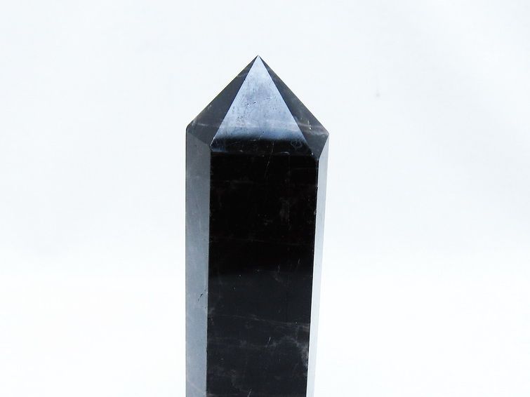 モリオン ポイント 黒水晶 六角柱 142-10739 【sold out】