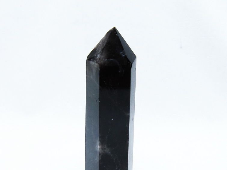モリオン ポイント 黒水晶 六角柱 142-10740 【sold out】