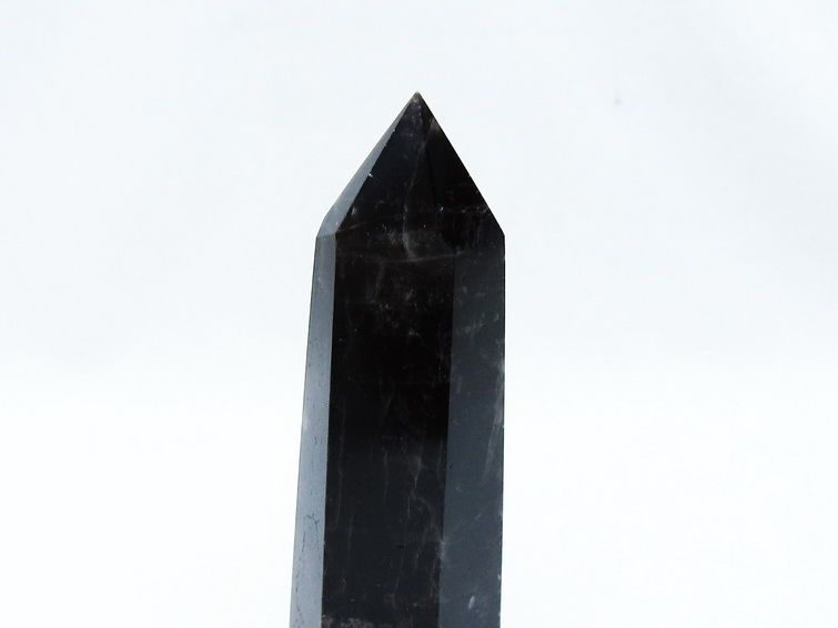 モリオン ポイント 黒水晶 六角柱 142-10744 【sold out】